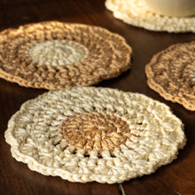 Load image into Gallery viewer, Crochet Coasters Mixed- Set Of 4