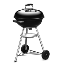 Load image into Gallery viewer, Weber Compact Kettle Charcoal Grill 47cm with Thermometer
