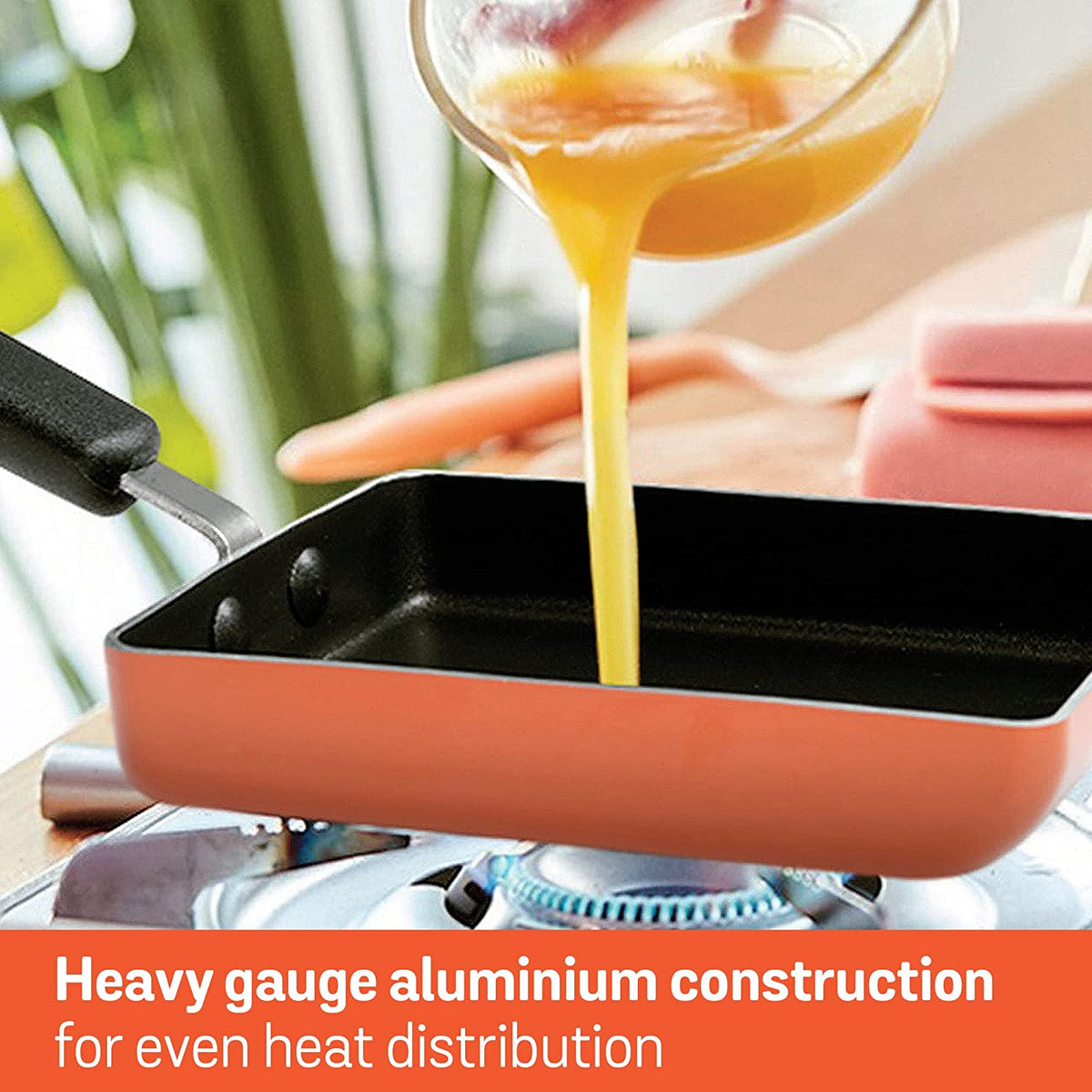 Square Breakfast Pan- Nonstick Mini Frypan