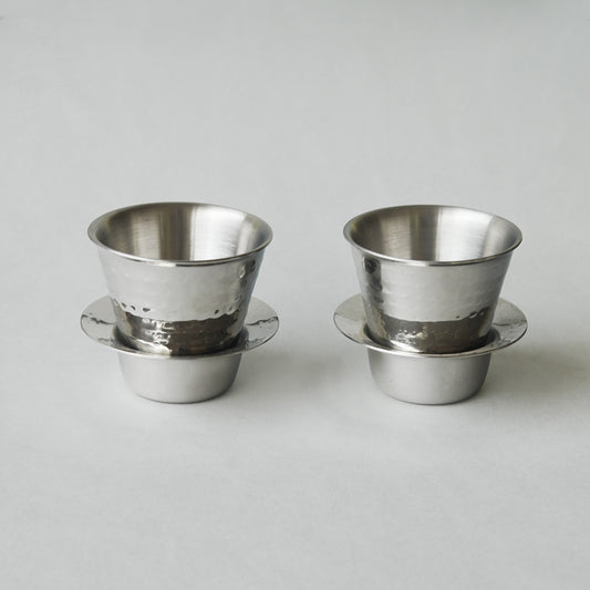 Hammered Steel Dabra - Set of 4