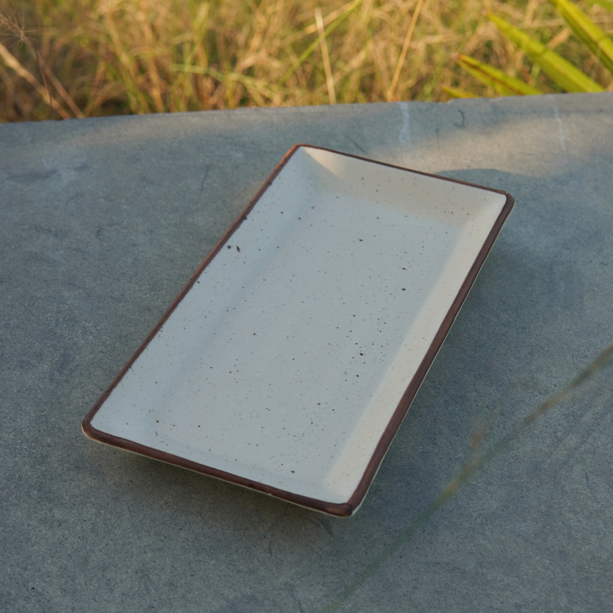 Rectangular Stoneware Platter