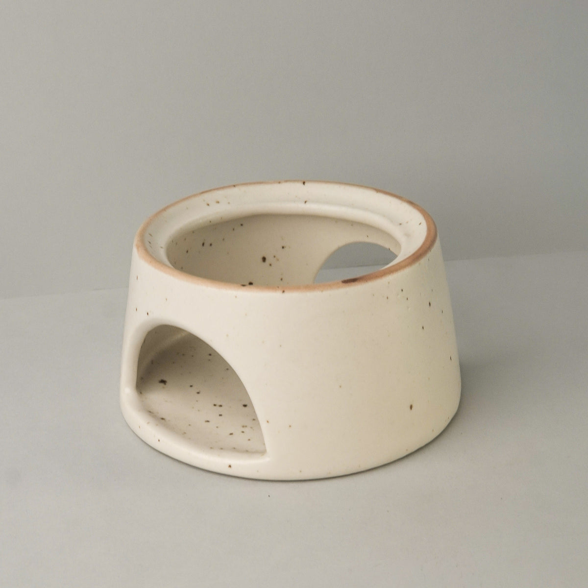 Stoneware Fondue Pot