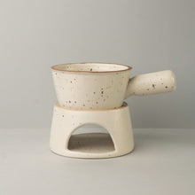 Load image into Gallery viewer, Stoneware Fondue Pot