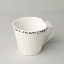 Load image into Gallery viewer, Tamil Script Tea Cup & Saucer