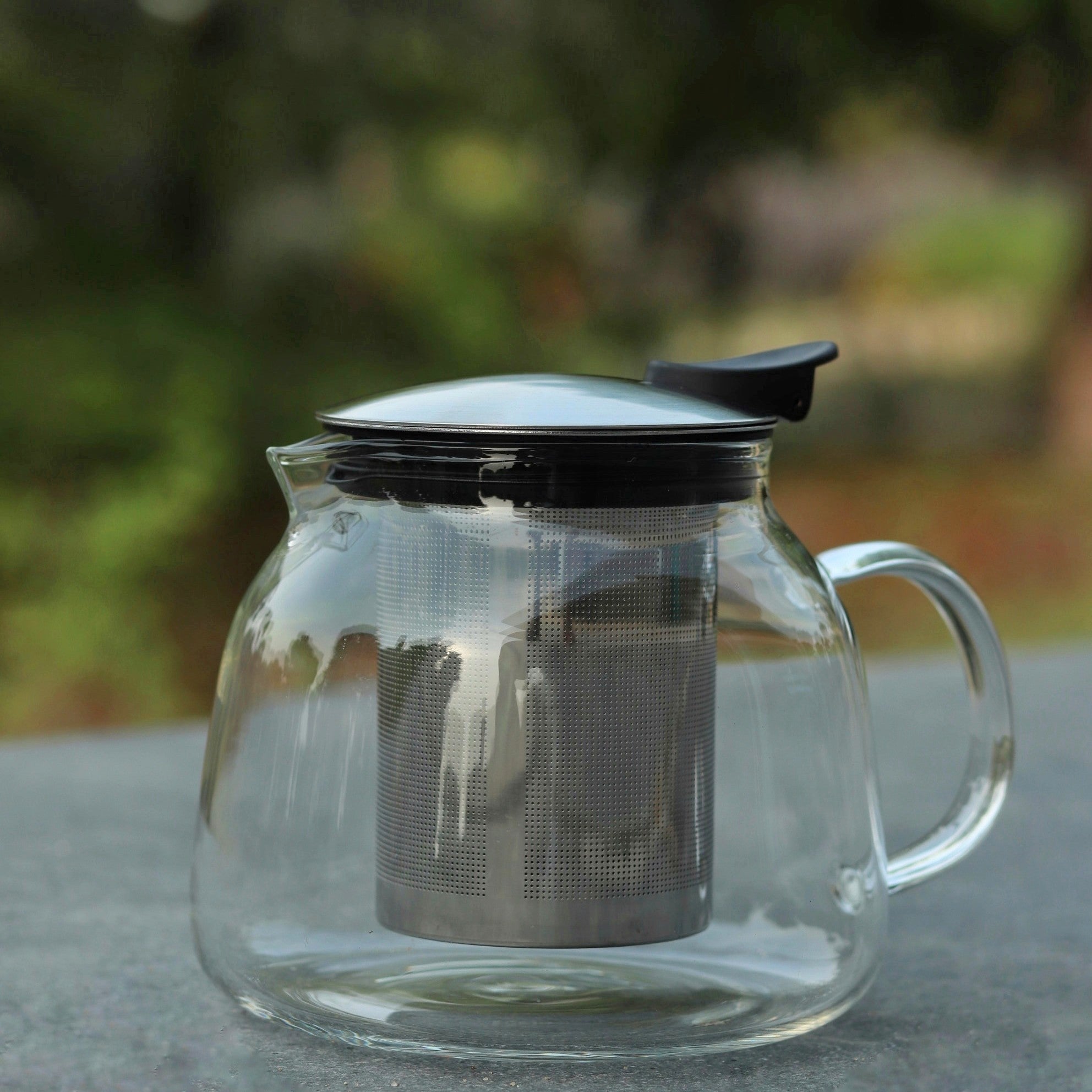 Glass Teapot Stovetop & Microwave Safe Water Jug, Glass