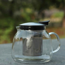 Load image into Gallery viewer, Glass Teapot With Infuser