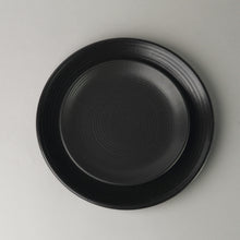 Load image into Gallery viewer, Matte Black 10" Dinner Plate - Set of 2