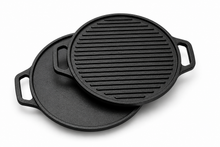 Load image into Gallery viewer, Cast iron-Dossa Tawa 2 in 1 [30 cm]
