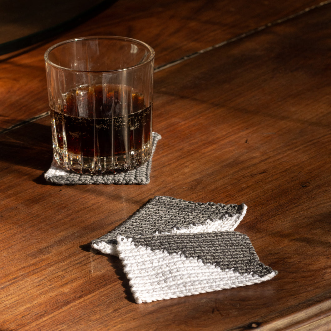 Abstract Coasters- 2 Piece Set