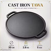 Cast iron-Dossa Tawa Size [30 cms]