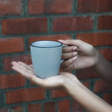 Load image into Gallery viewer, Tiny Grey Mugs - Set Of 2
