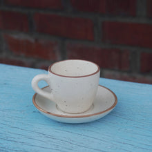 Load image into Gallery viewer, NEW Classic Espresso Cup &amp; Saucer - 4 Piece Set
