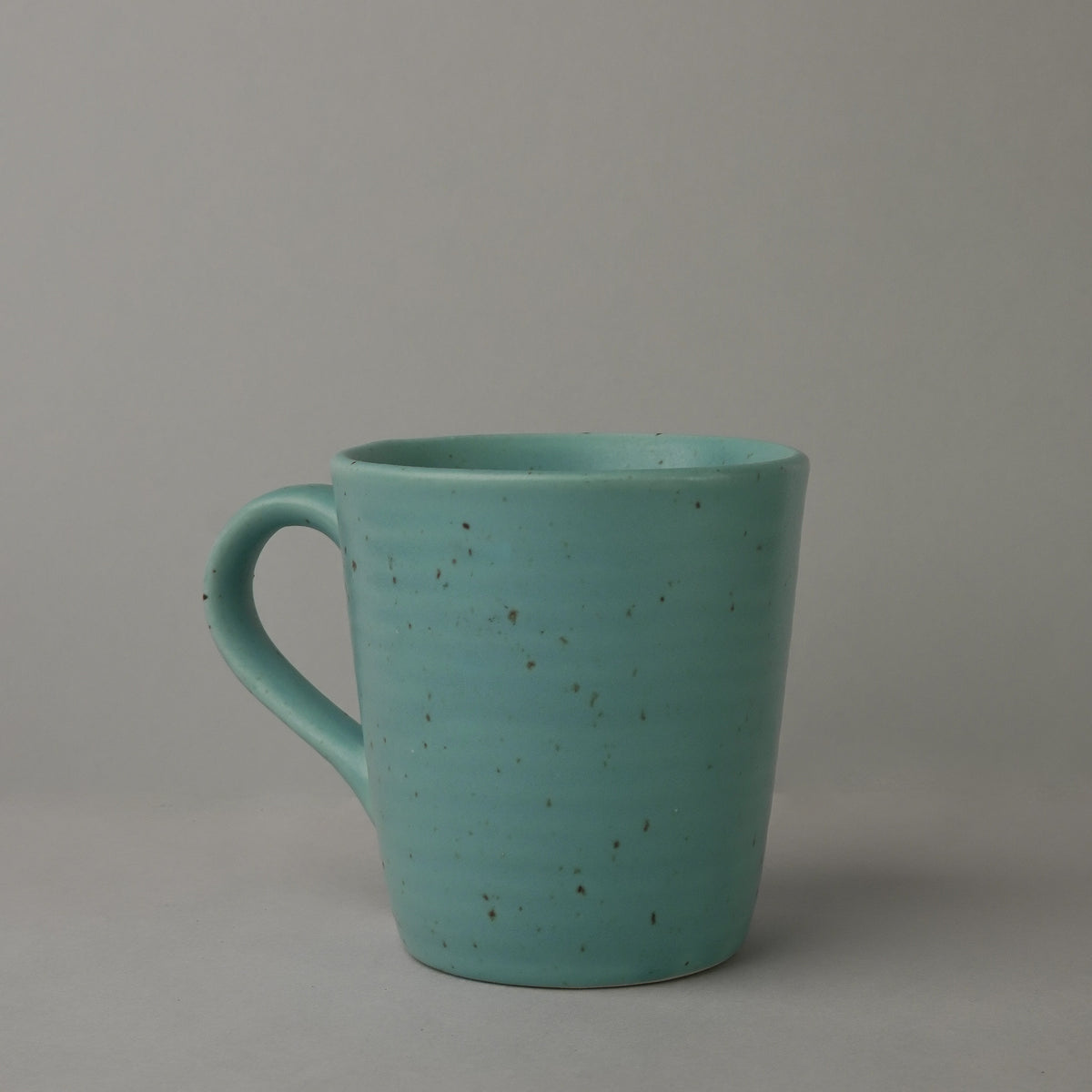 Coral Blue and Grey - Set of 2 Mugs