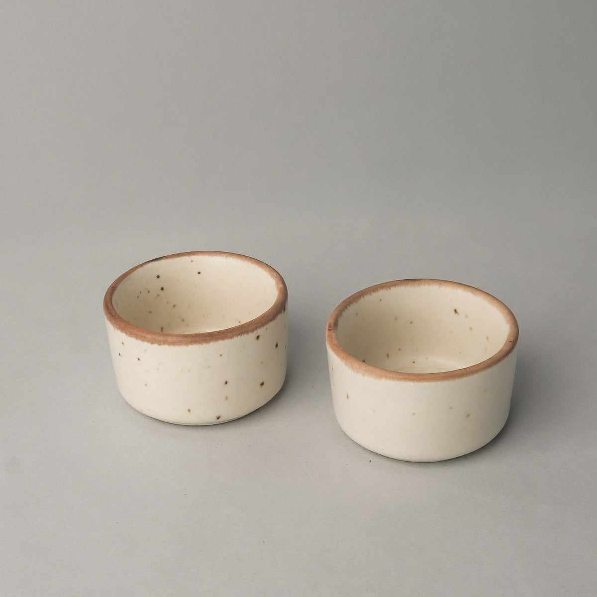 Stoneware Dip Bowls - Set of 2