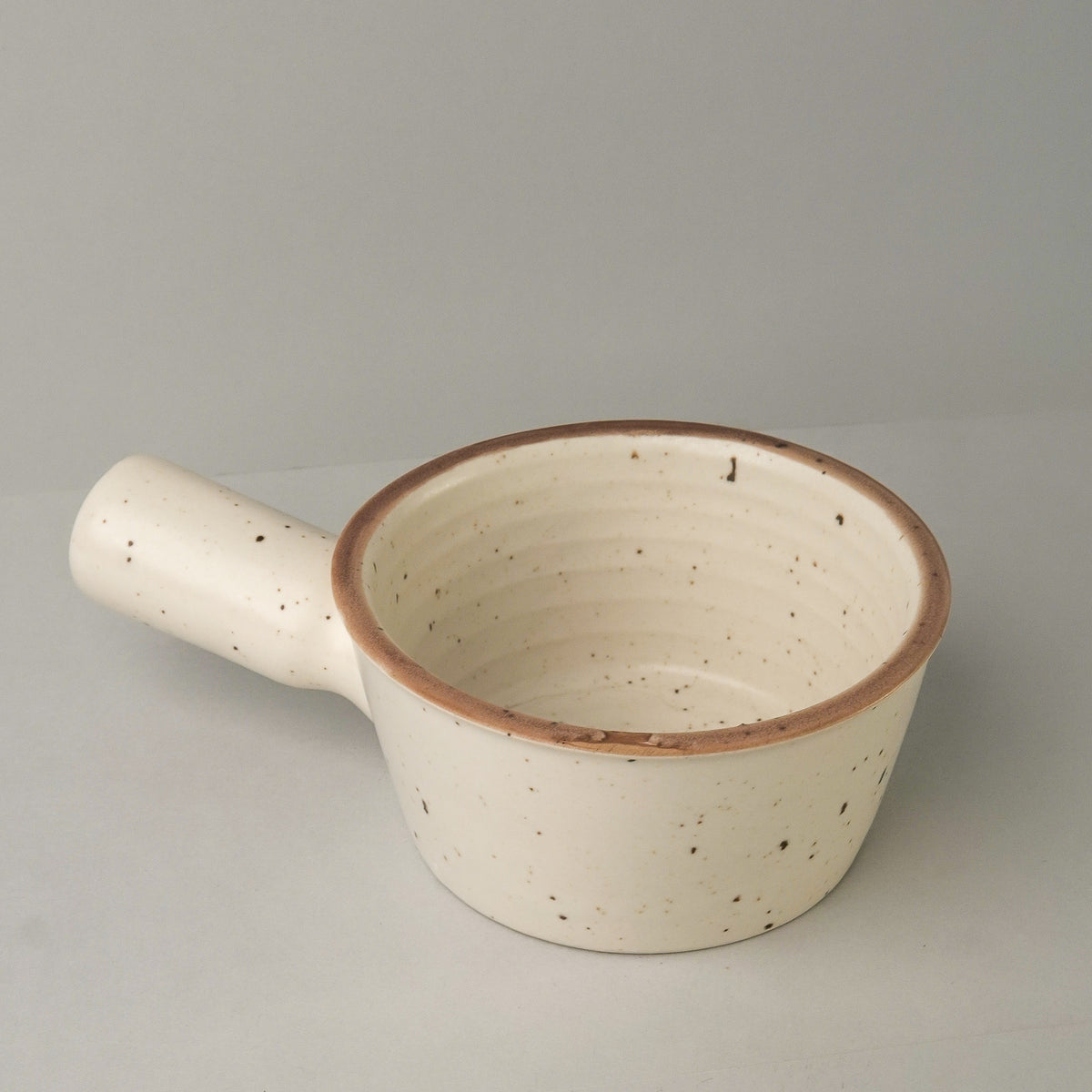 Stoneware Fondue Pot