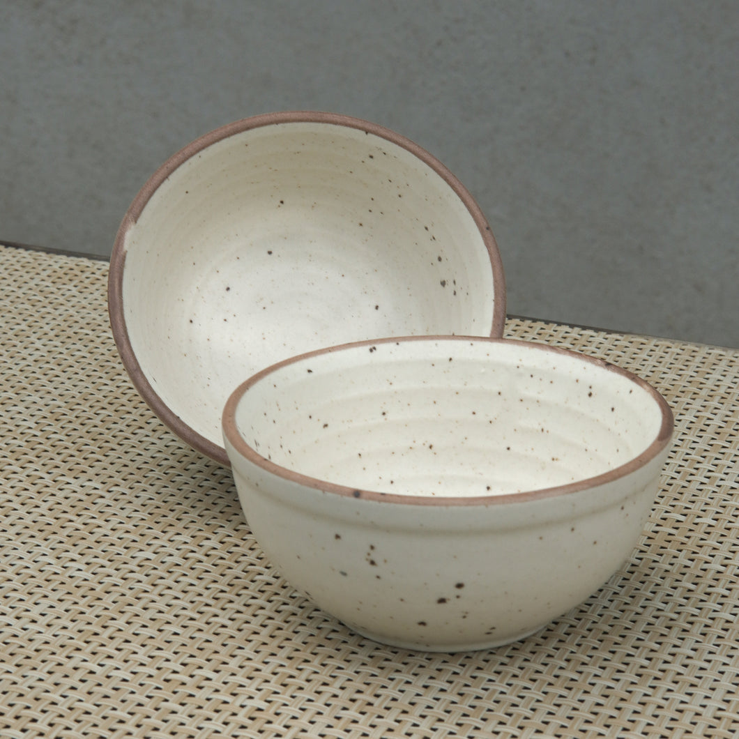 Textured Dessert Bowl - Set of 2