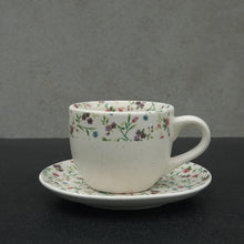 Load image into Gallery viewer, Wildflower Cup &amp; Saucer -Set of 2
