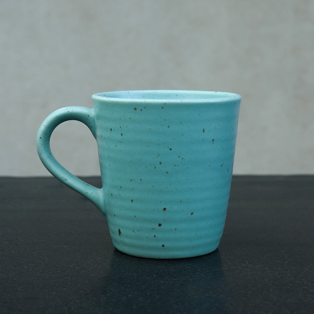 Coral Blue Coffee Mug - Set of 2