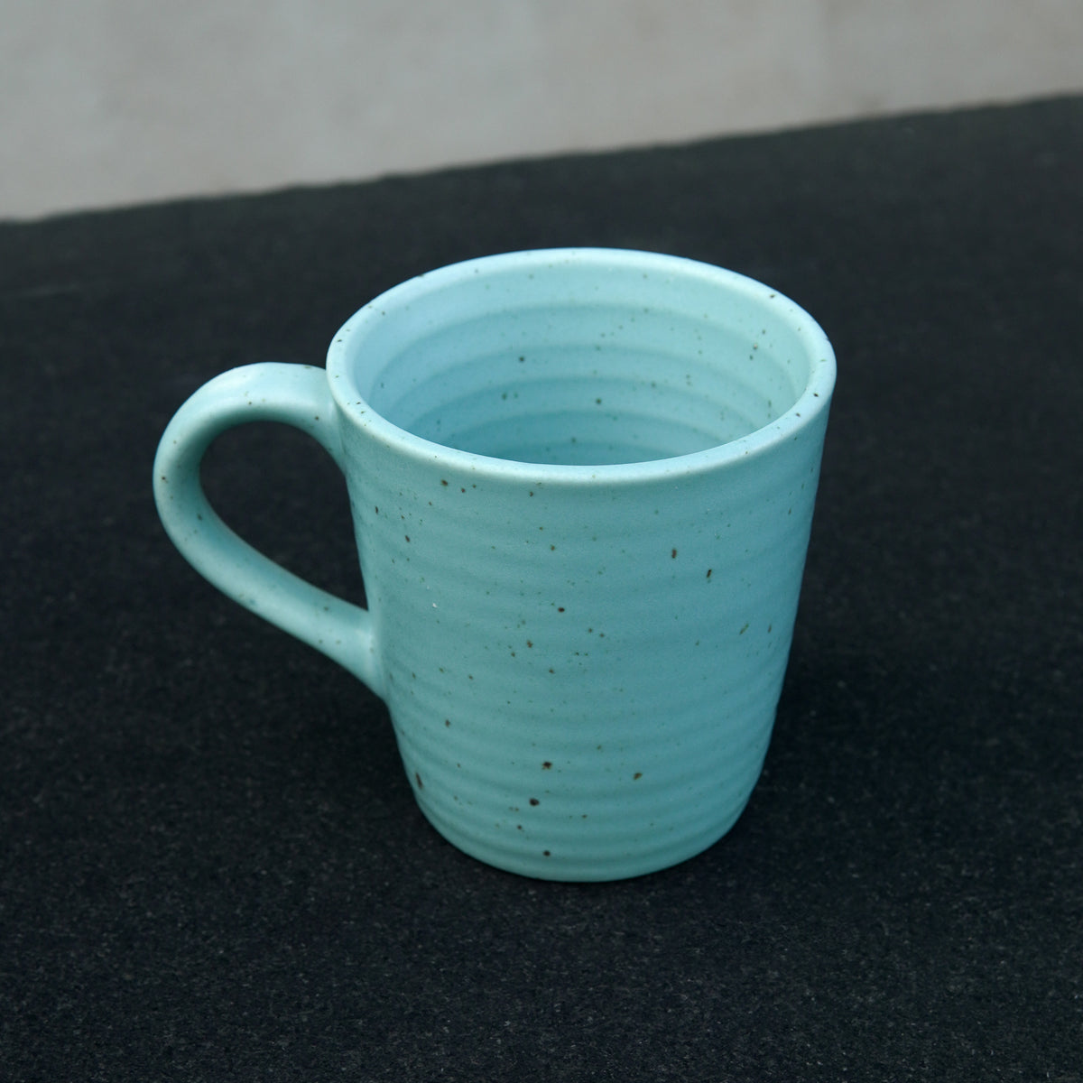 Coral Blue Coffee Mug - Set of 2
