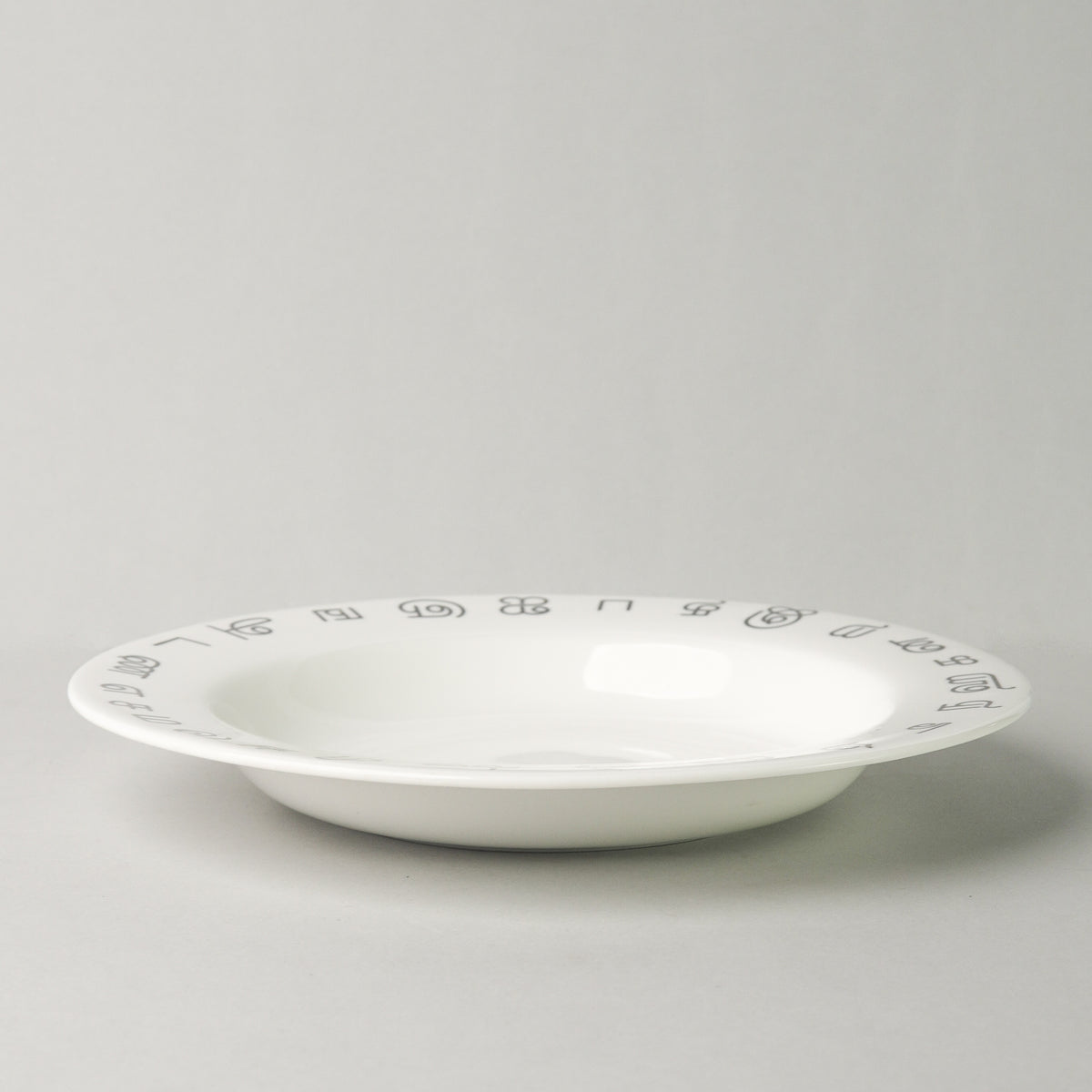 Soup Plate - Tamil Script