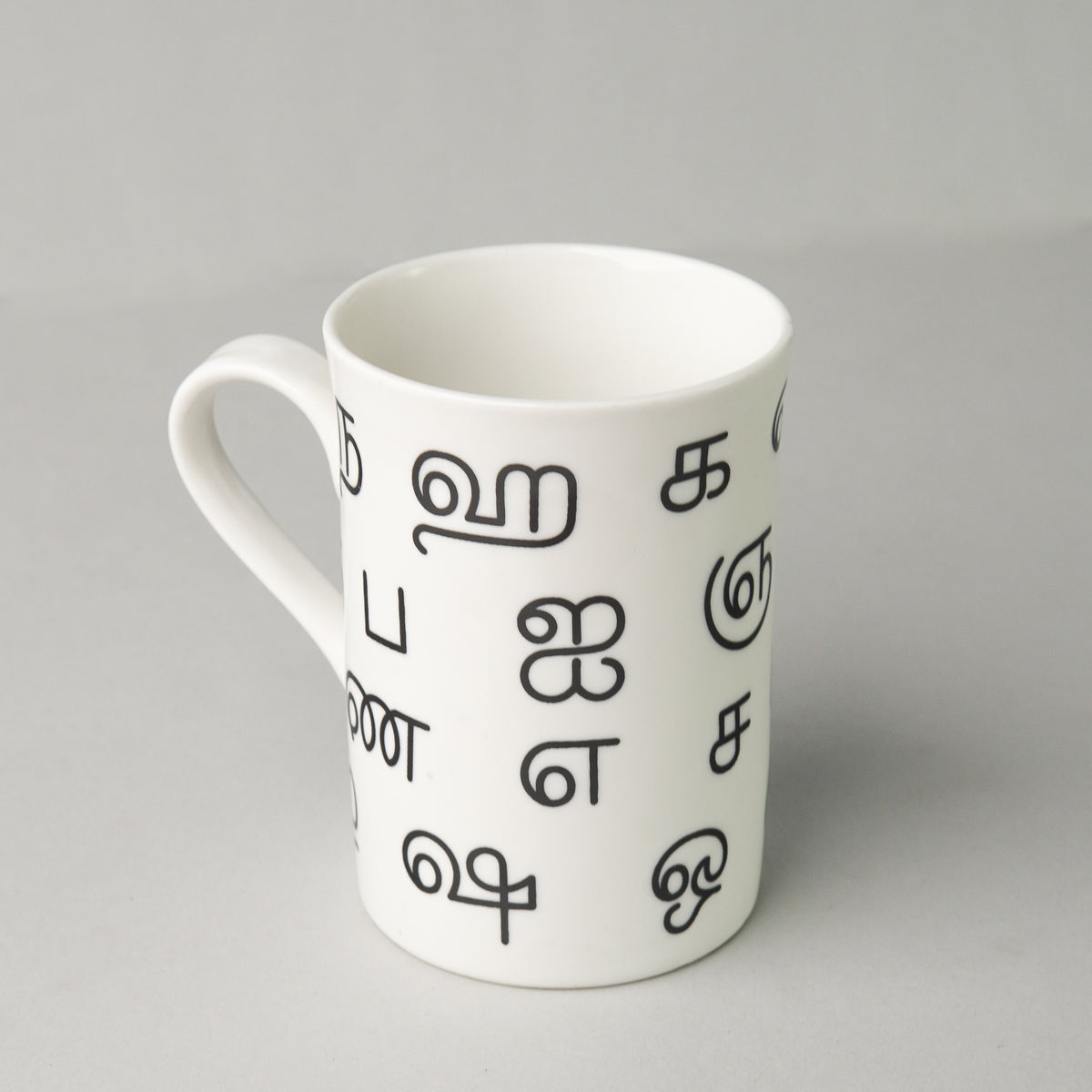 Tamil Script Tall Mug