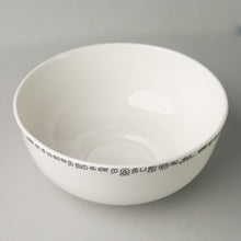 Load image into Gallery viewer, Footed Serving Bowl - Tamil Script

