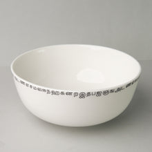 Load image into Gallery viewer, Footed Serving Bowl - Tamil Script
