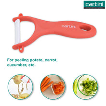 Load image into Gallery viewer, Cartini Ceramic Peeler - Red
