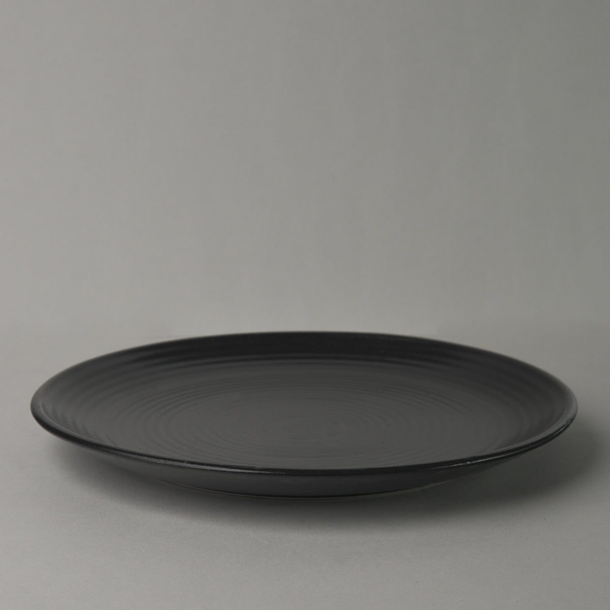 Matte Black 10" Dinner Plate - Set of 2